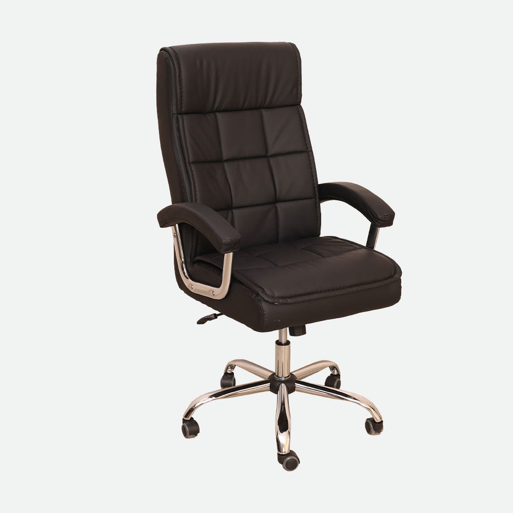 MAARK HIGH BACK OFFICE CHAIR XH - 9261 BLACK COLOUR SS