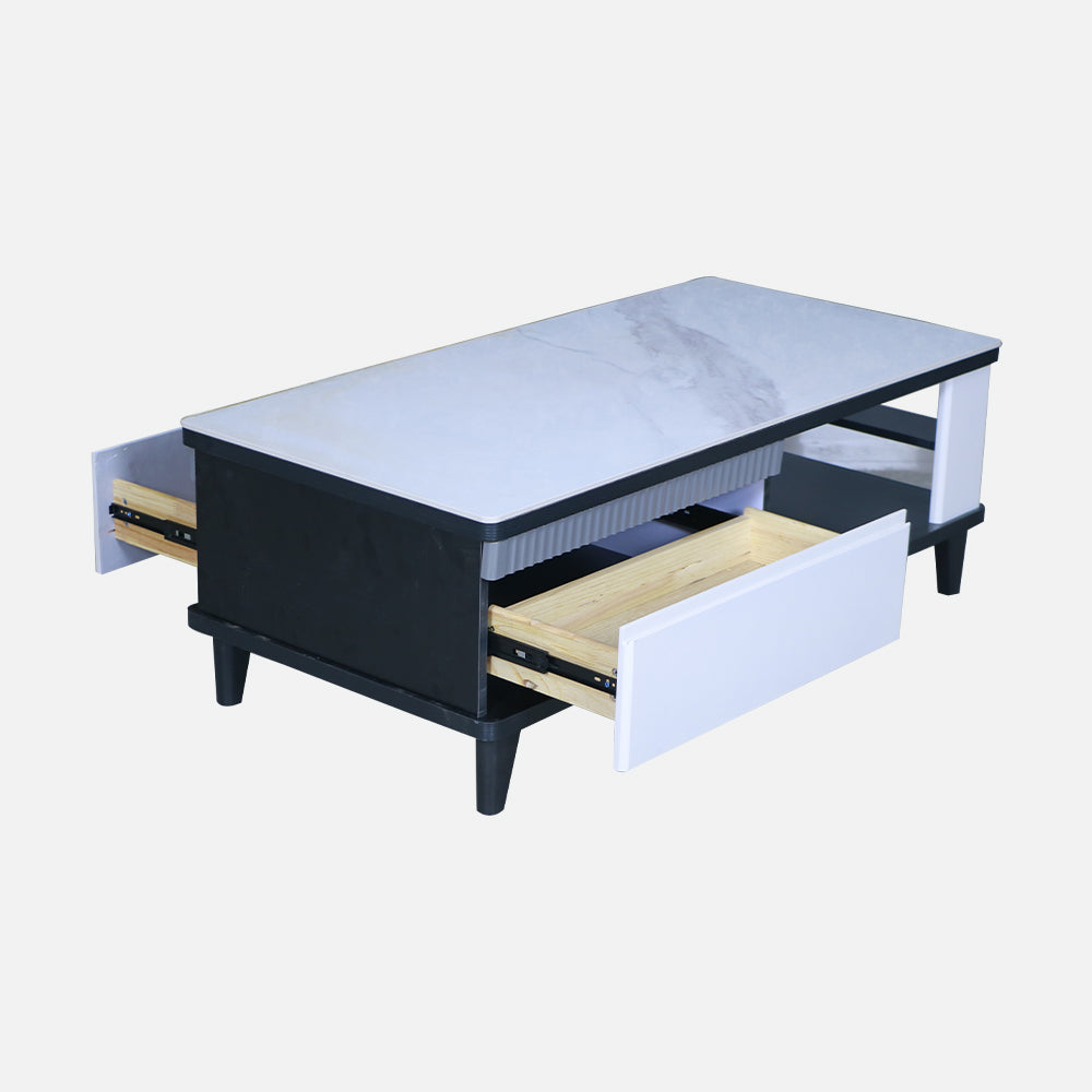 MAARK GLASS TOP COFFEE TABLE F18-12 HT