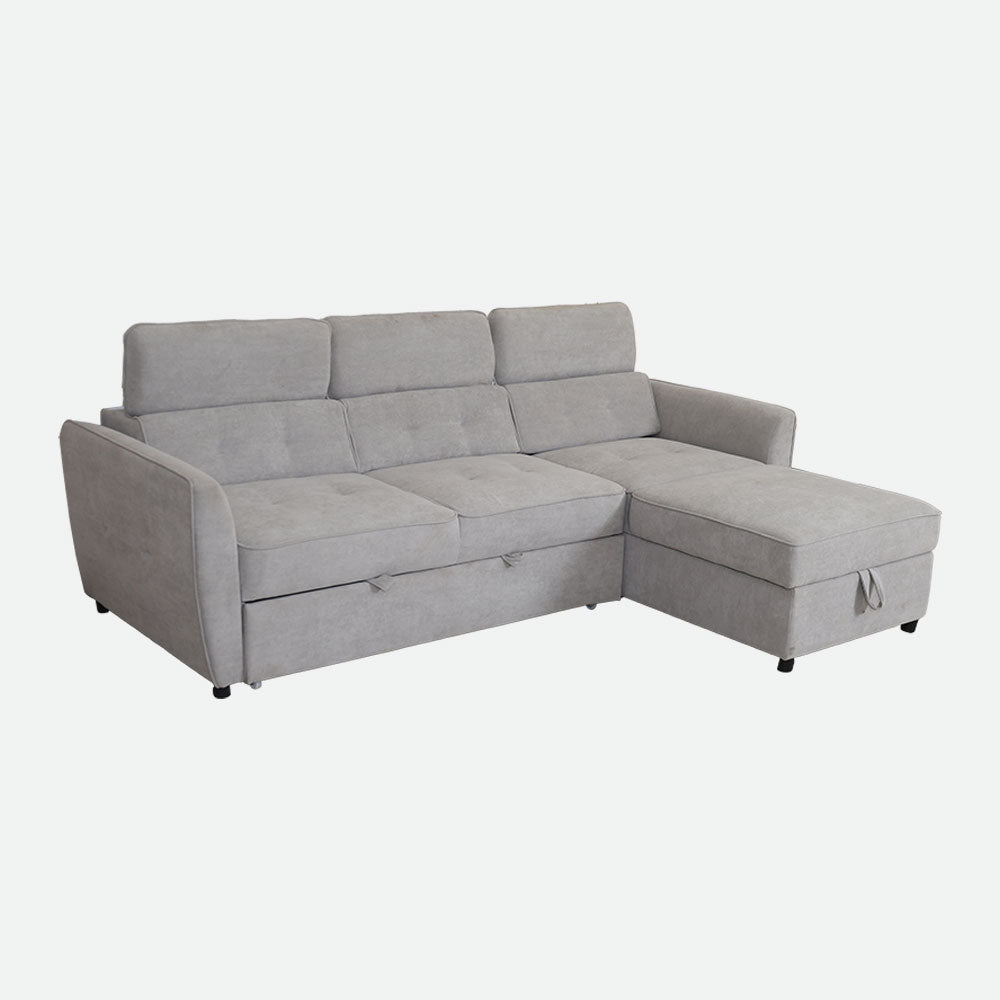 MAARK SOFA CUM BED S01002 STEEL COLOUR HT
