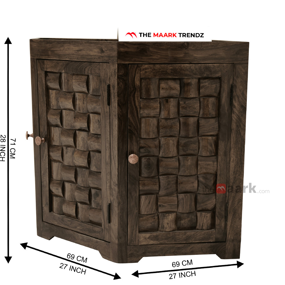 MAARK SHEESHAM WOOD STORAGE CORNER 5028 STONE FINISH SV