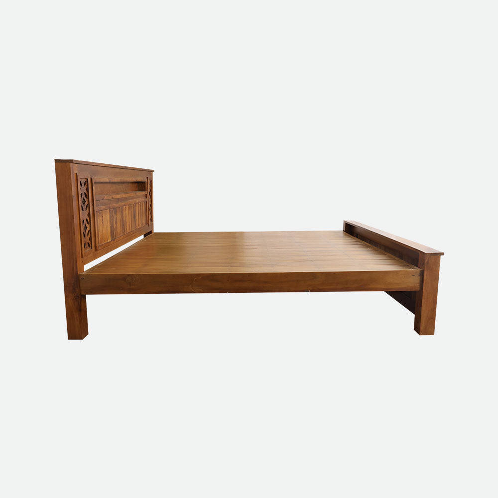 MAARK KING SIZE BED (6*6.25) AK-17 WCF