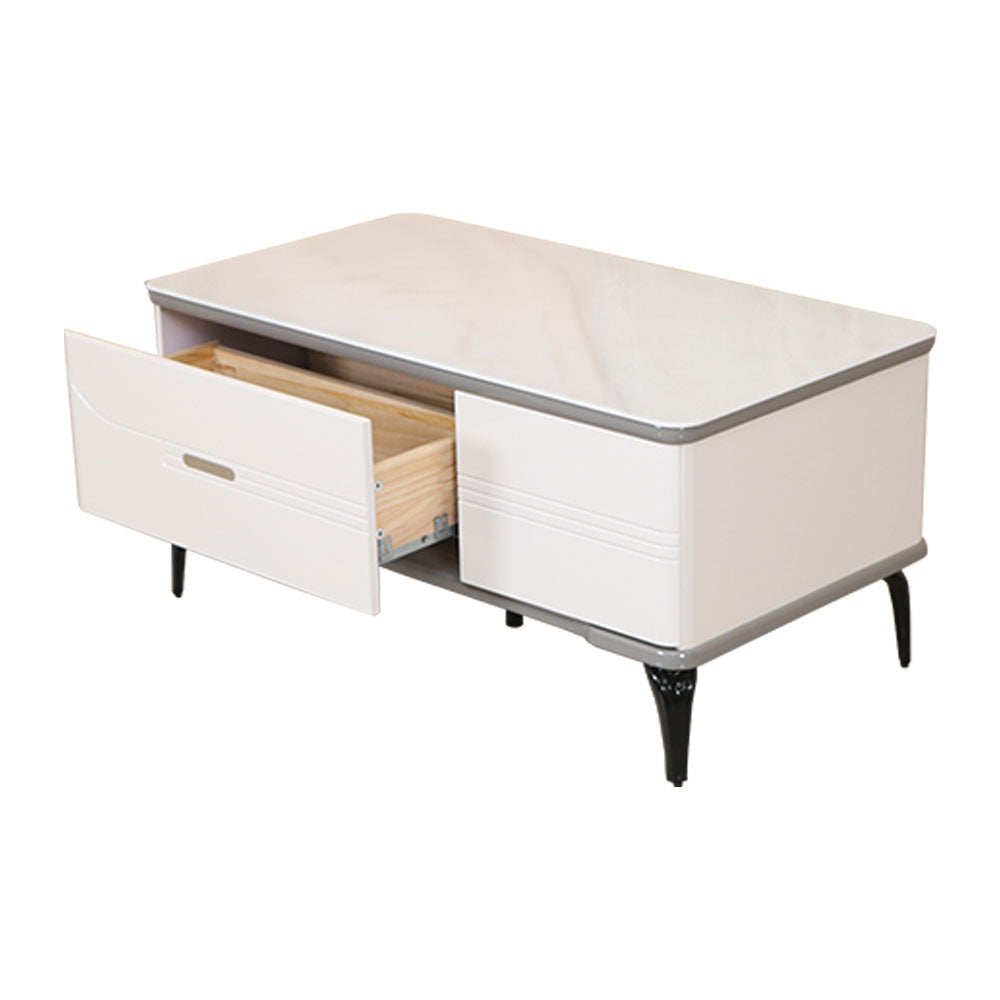 MAARK MARBLE TOP COFFEE TABLE 131 HT