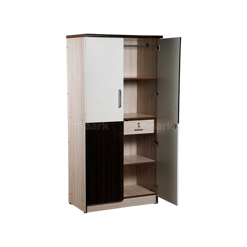 MAARK 2 DOOR WARDROBE PF PREMIUM