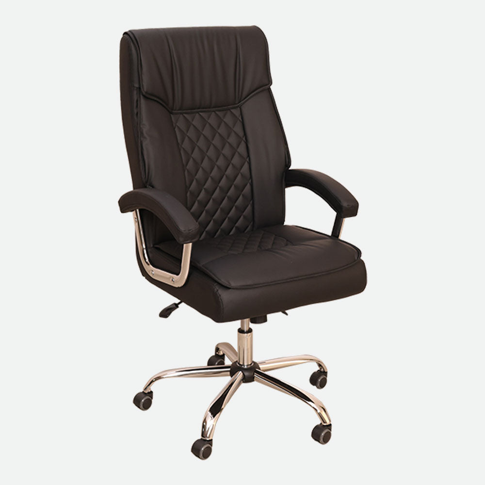 MAARK HIGH BACK OFFICE CHAIR XH - 9241 BLACK COLOUR SS