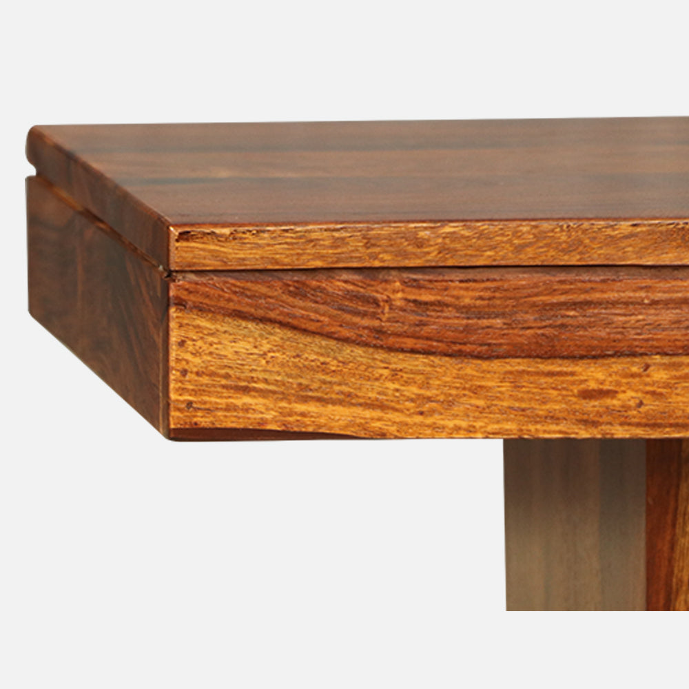 MAARK SHEESHAM WOOD DINING BENCH 7201 NATURAL FINISH SV