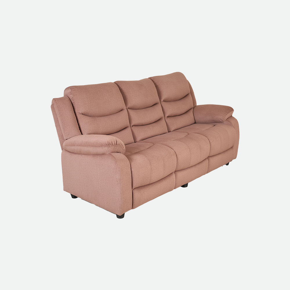MAARK MANUAL RECLINER FABRIC SOFA SET (3+1R+1R) MAGILCHI