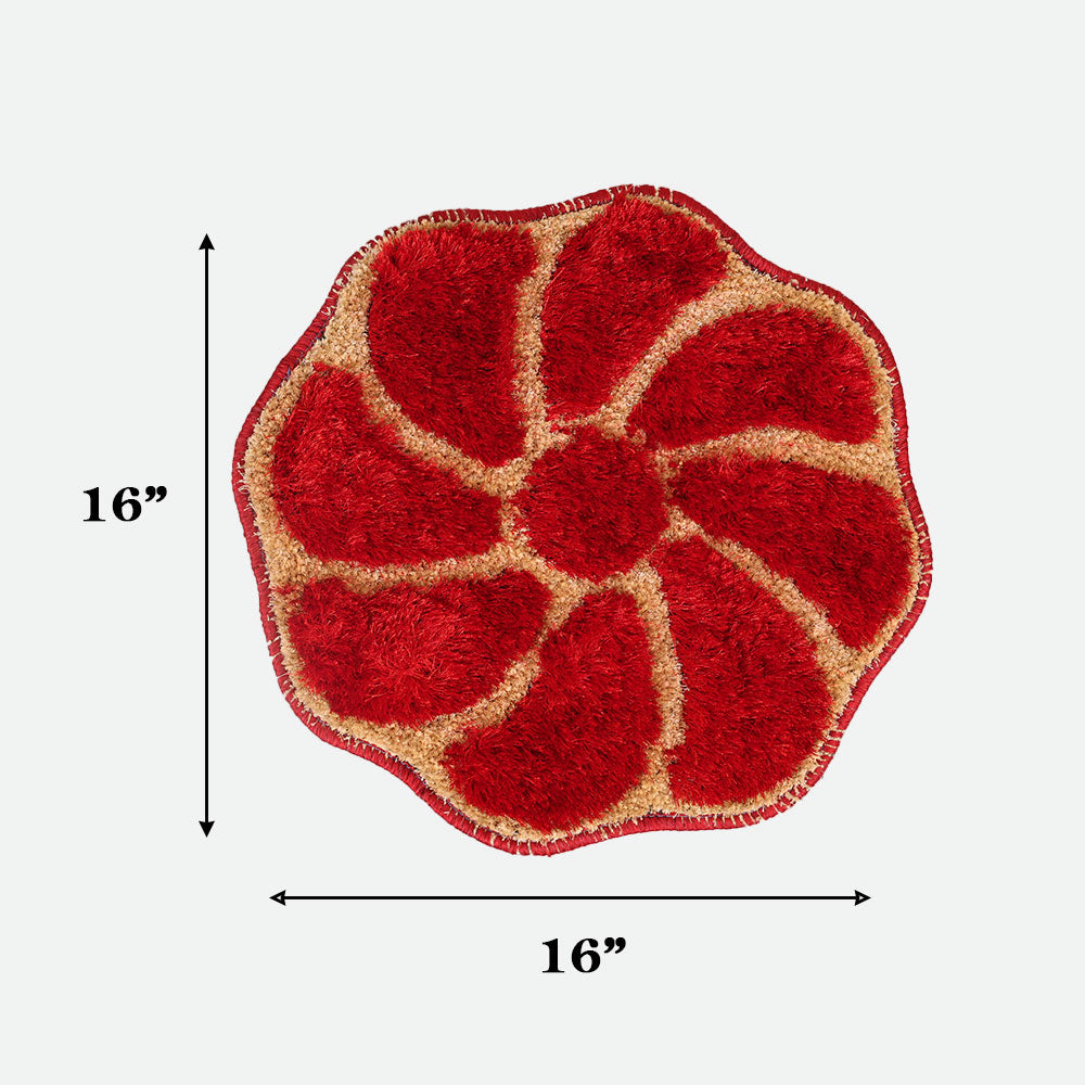 MAARK POLYSTER SHAGGY ROUND SKH