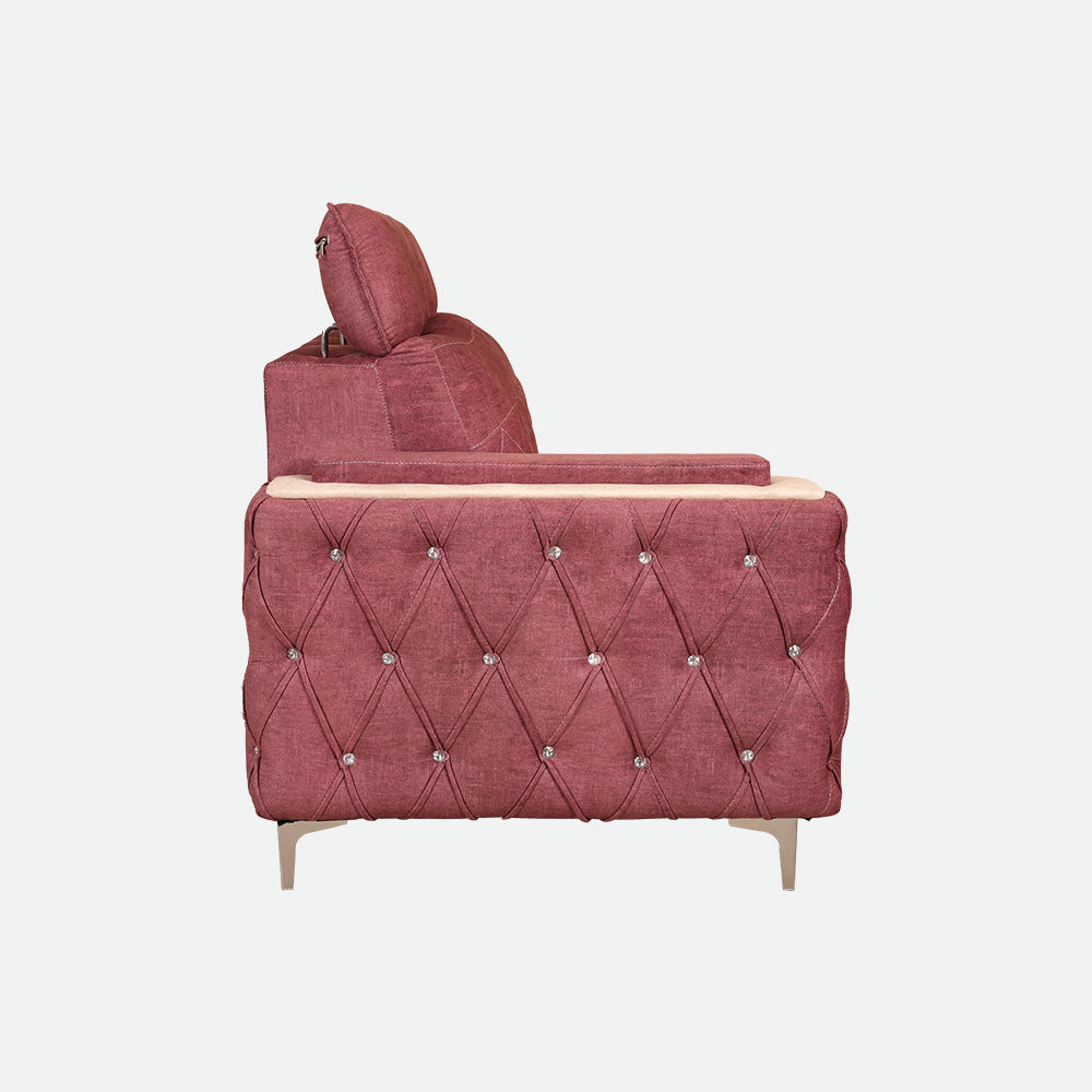 MAARK FABRIC CORNER SOFA 5 SEATER RAKSHA