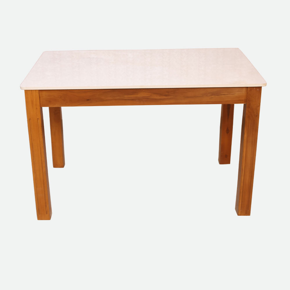 MAARK MARBLE TOP 4 SEATER DINING SET (1+2+BENCH) MEXICO