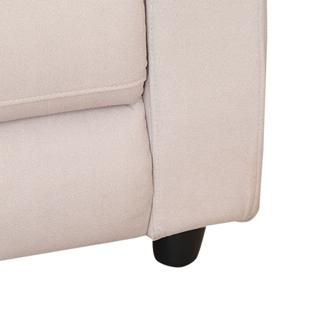 MAARK MANUAL RECLINER FABRIC SOFA SET (3+2R) GALAXY