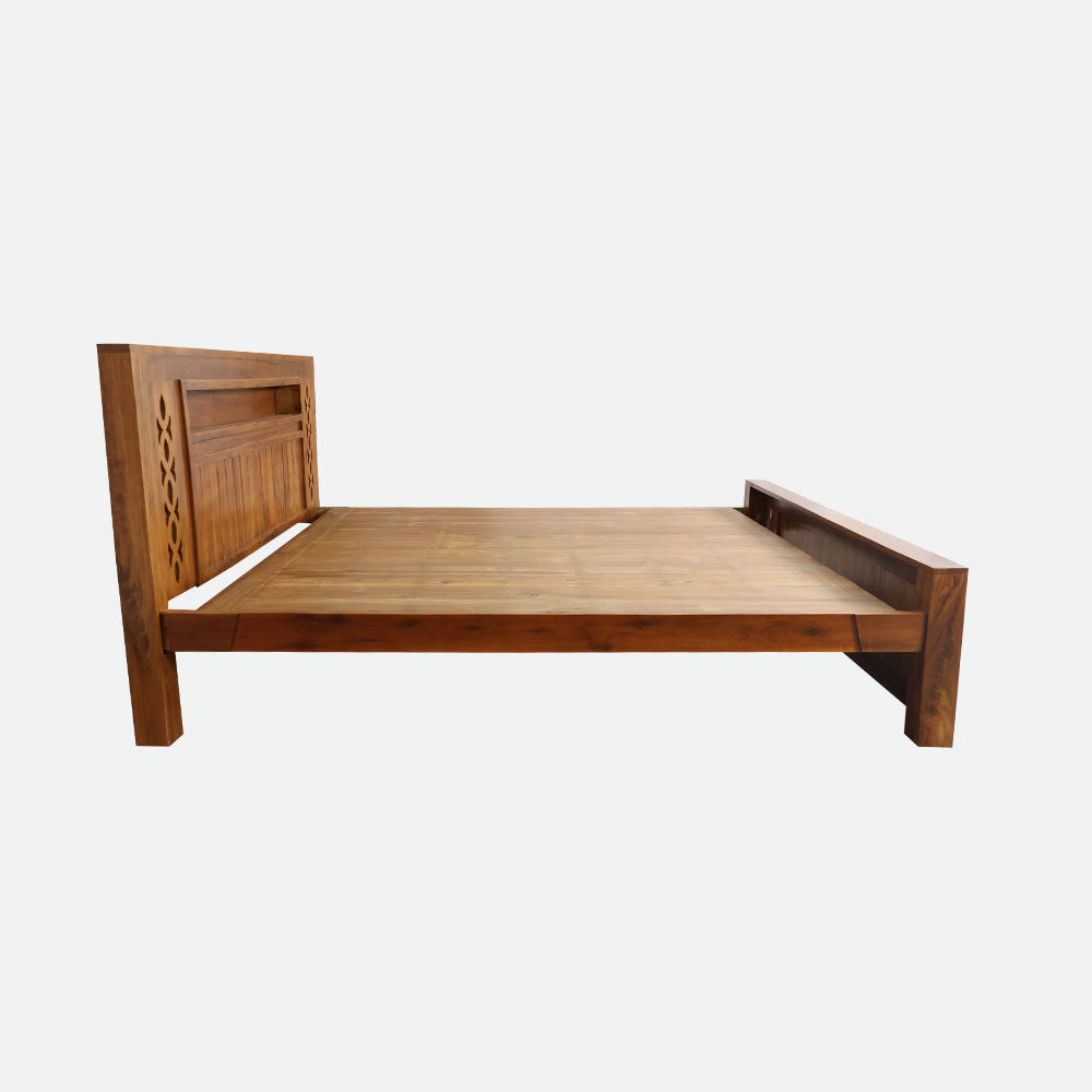MAARK KING SIZE BED (6*6.25) AK-14 WCF