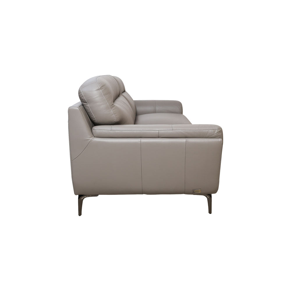 MAARK LEATHER SOFA SET (3+2) 6007 COL TAUPE ML