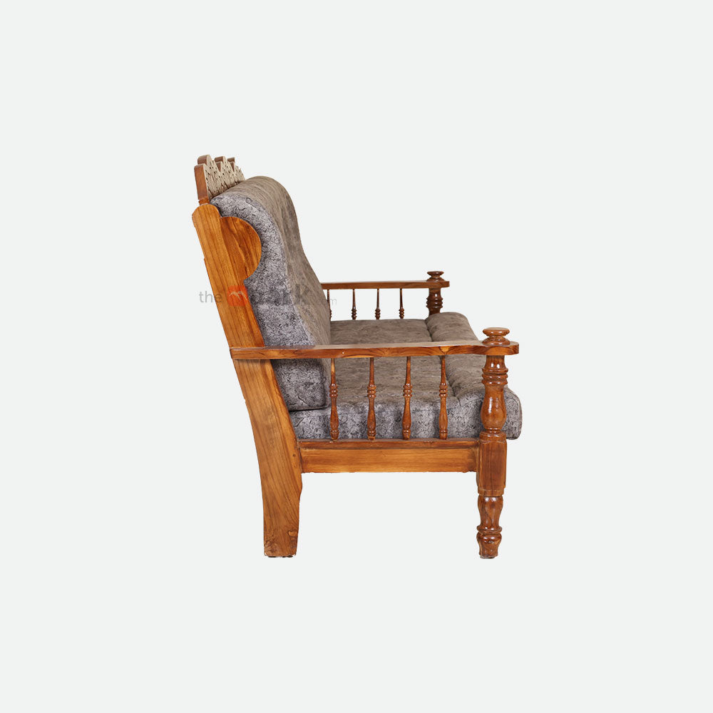MAARK WOODEN SOFA SET (3+1+1) S-14 WCF