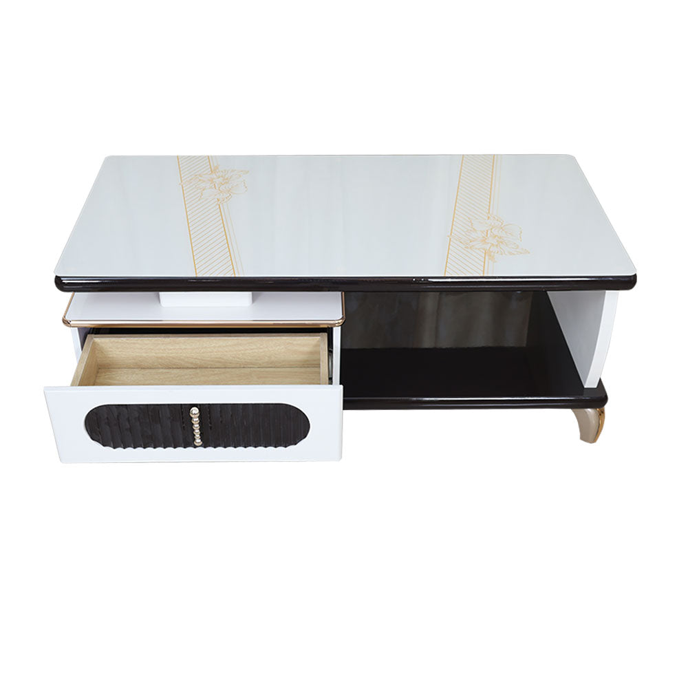 MAARK GLASS TOP COFFEE TABLE 30192-6 HT