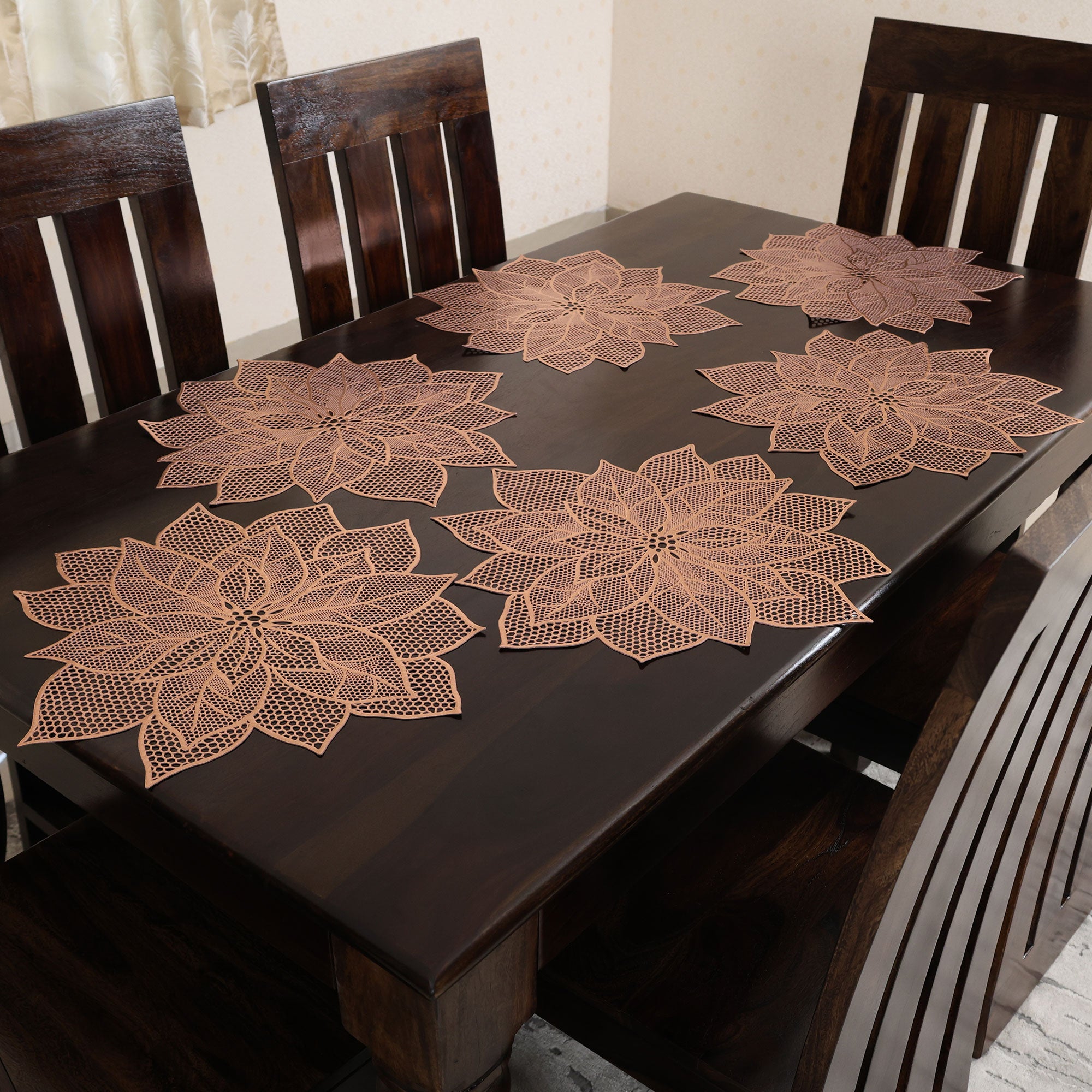 MAARK LEATHER PLACE MAT ROUND @18% CC