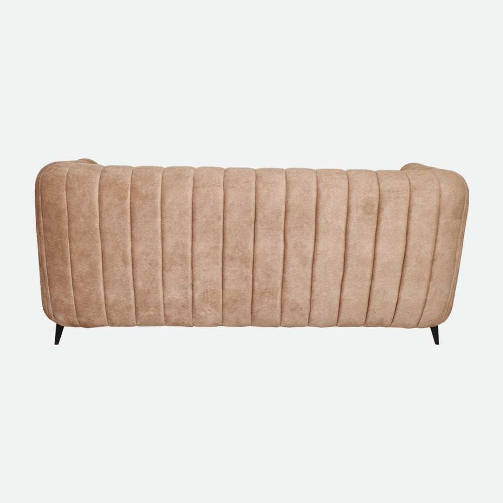 MAARK FABRIC THREE SEATER SOFA FLOREDA