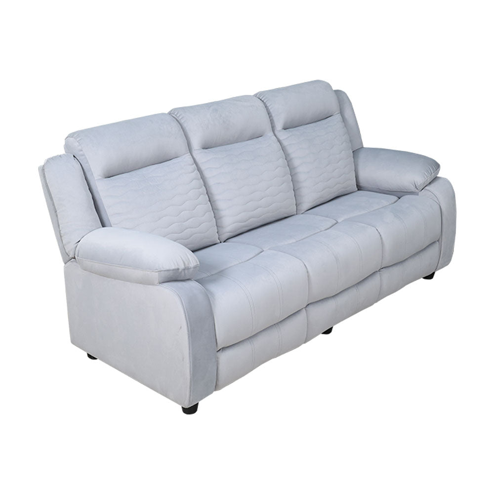 MAARK MANUAL RECLINER FABRIC SOFA SET (3+2R ) WAVE