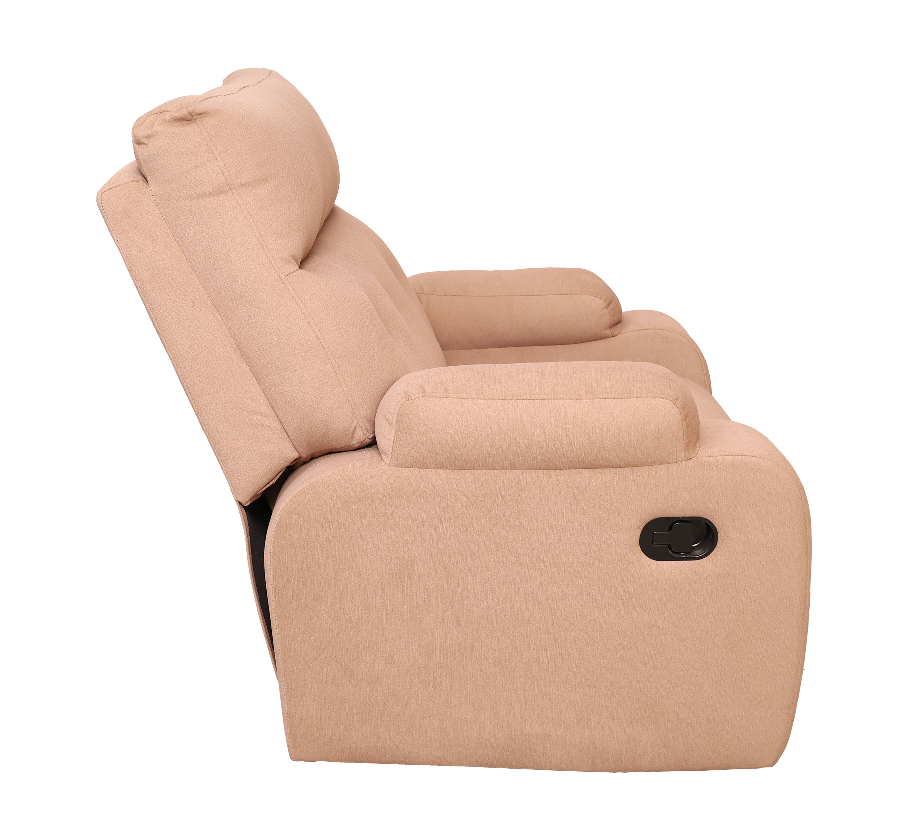 MAARK MANUAL RECLINER FABRIC SOFA SINGLE SEATER LANCER
