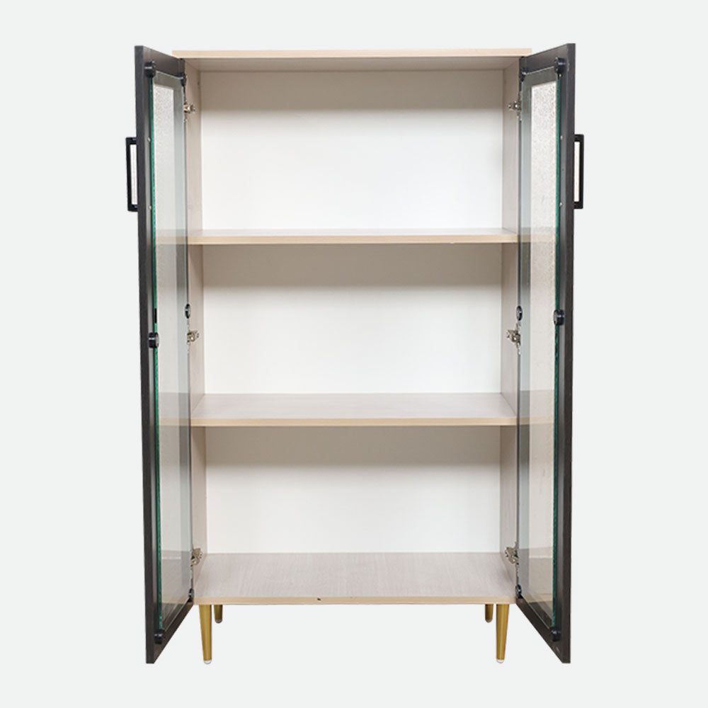 MAARK 2 DOOR BOOK SHELF 4*2.5 SATURN
