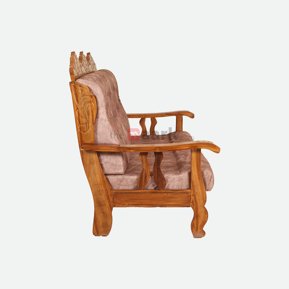 MAARK WOODEN SOFA SET (3+1+1) S-10 WCF