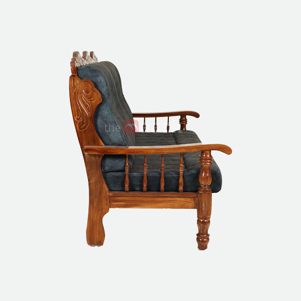 MAARK WOODEN SOFA SET (3+1+1) S-13 WCF