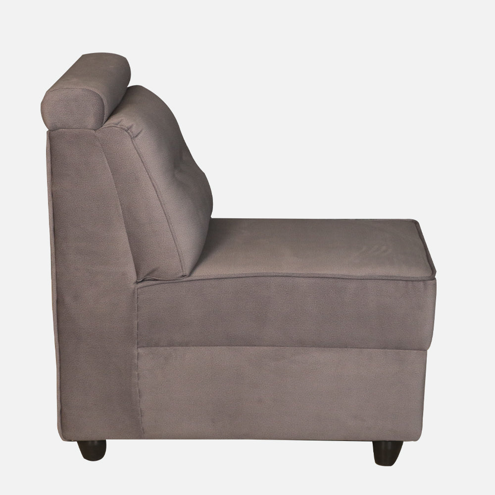 MAARK FABRIC CORNER SOFA 5 SEATER CLASSIC GRAY COLOUR