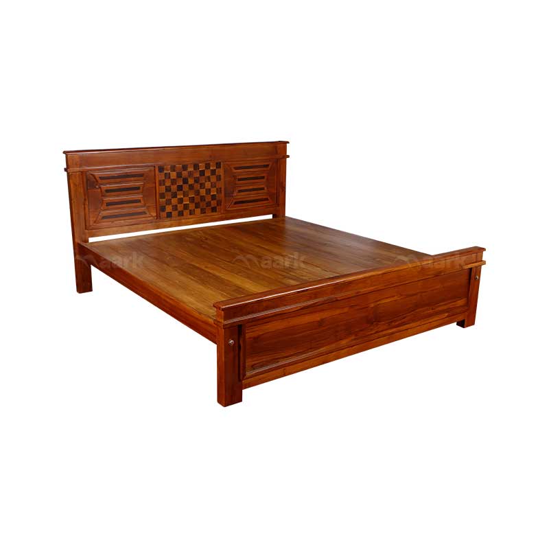 MAARK KING SIZE BED (6*6.25) 112 DC