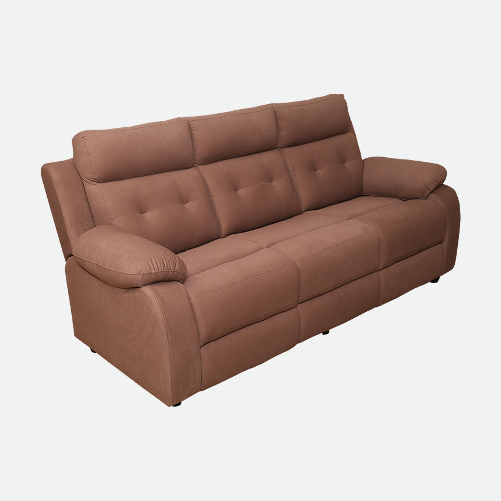 MAARK MANUAL RECLINER FABRIC SOFA SET (3+2) GALAXY