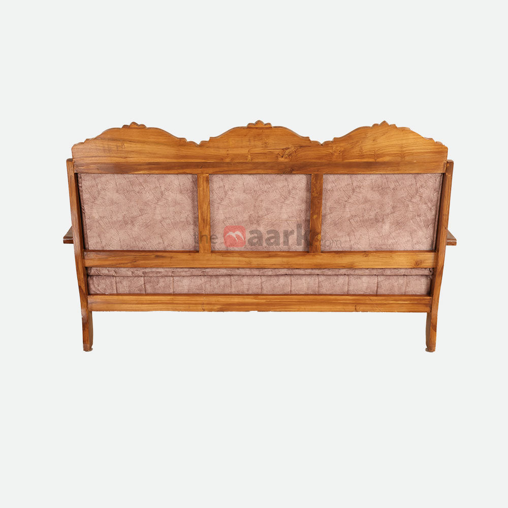 MAARK WOODEN SOFA SET (3+1+1) S-10 WCF