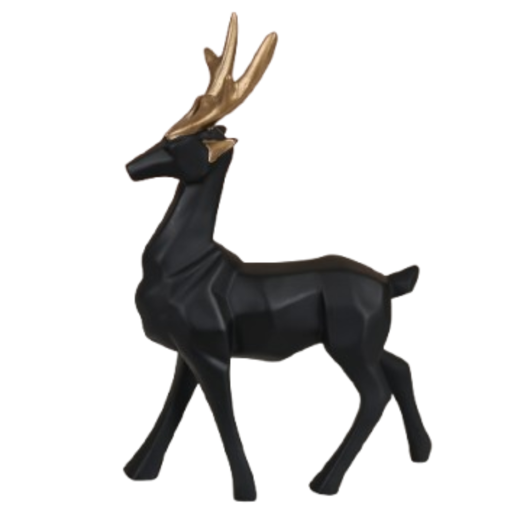 MAARK STATUE DEER SET OF 2 EH