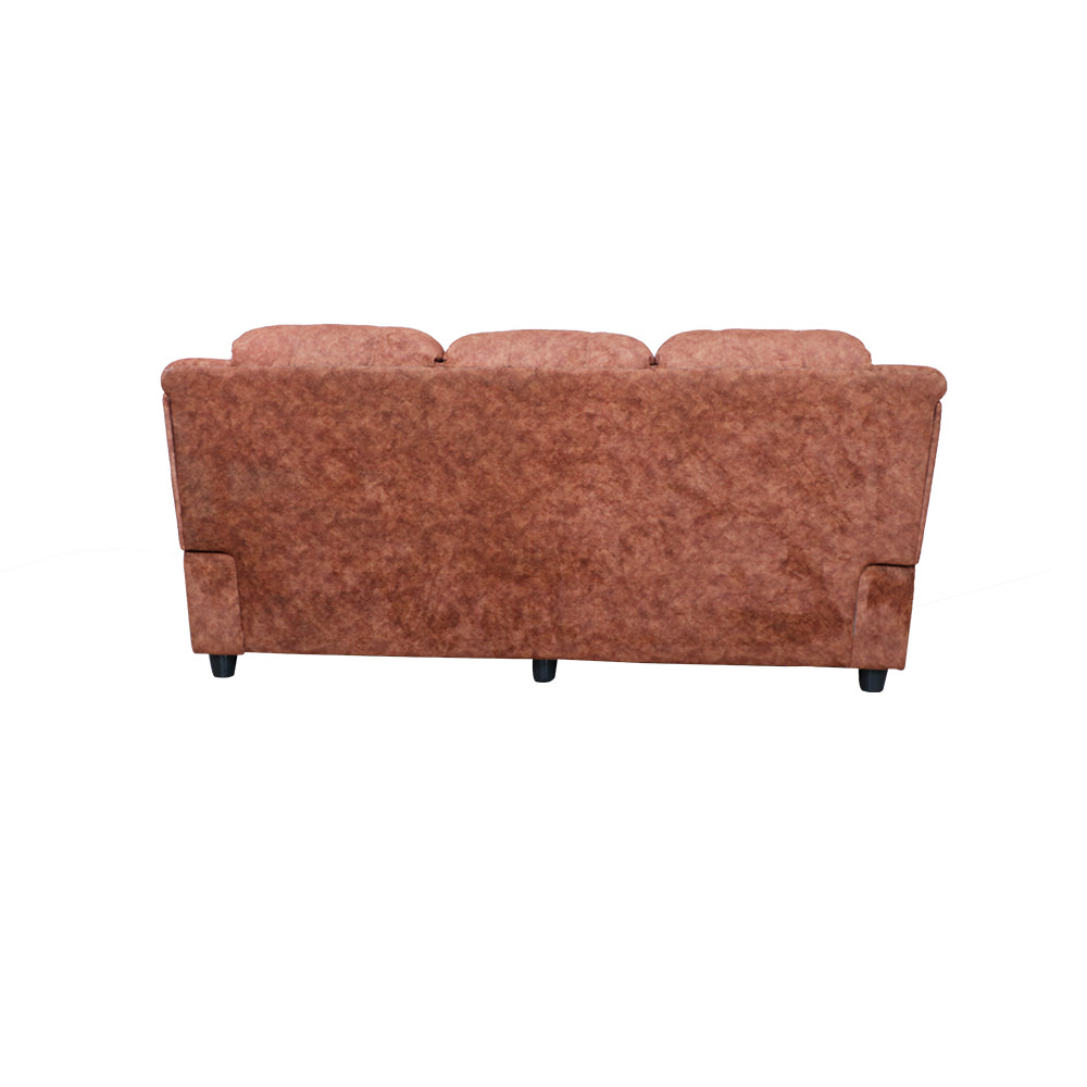 MAARK MOTORIZED RECLINER FABRIC SOFA SET (3+1R+1R) BROWN COLOUR
