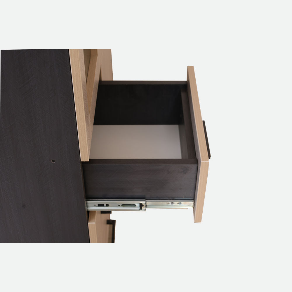 MAARK 2 DOOR BOOK SHELF 6*2.5 SATURN