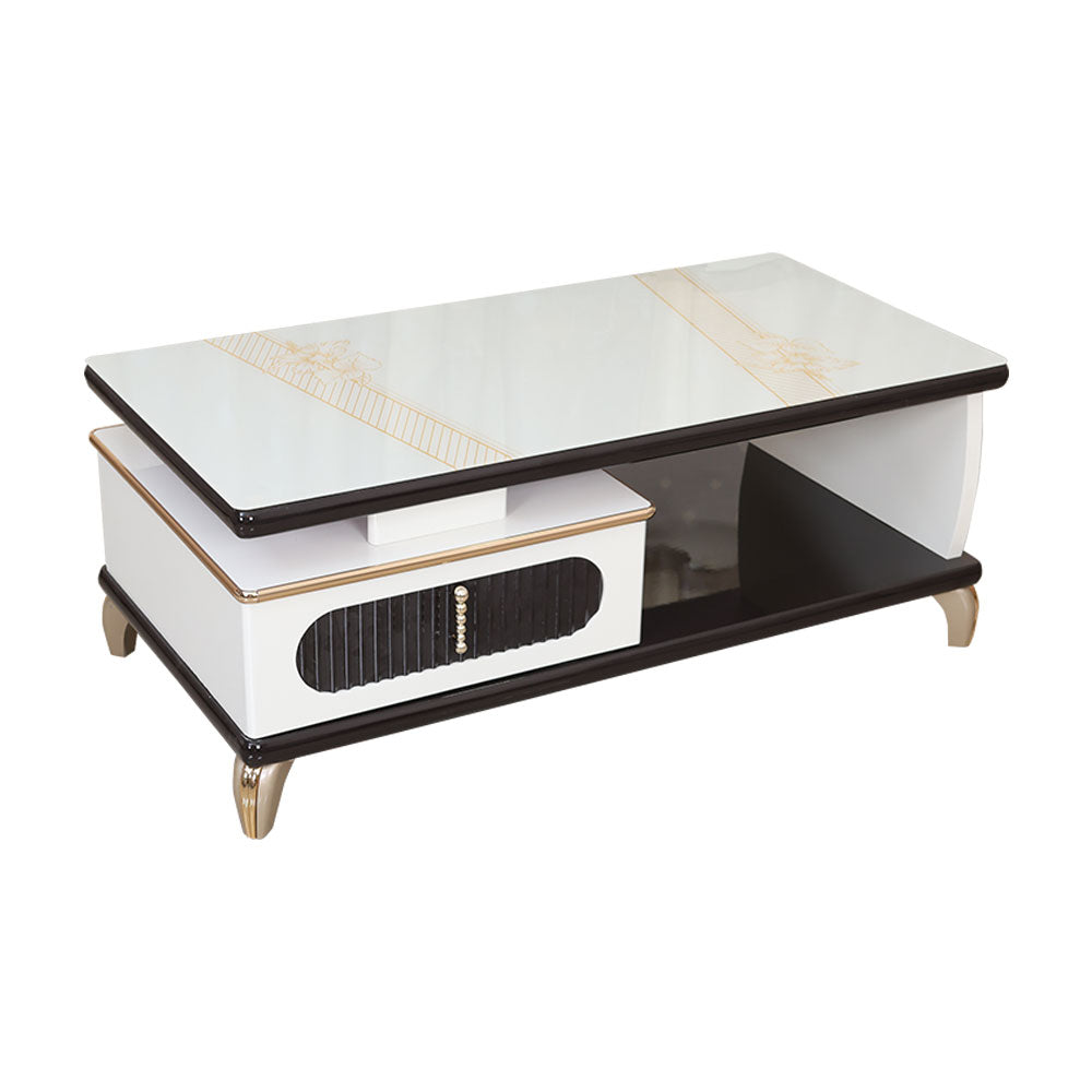 MAARK GLASS TOP COFFEE TABLE 30192-6 HT