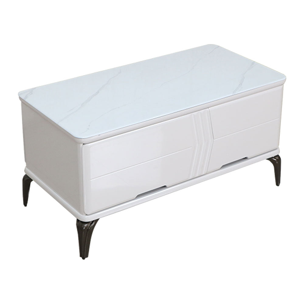MAARK GLASS TOP COFFEE TABLE 142 HT