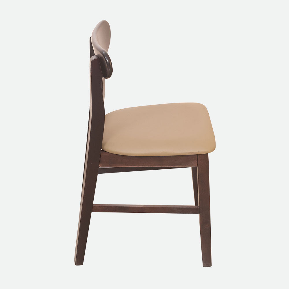 MAARK WOODEN TOP 4 SEATER DINING SET DODOT HT