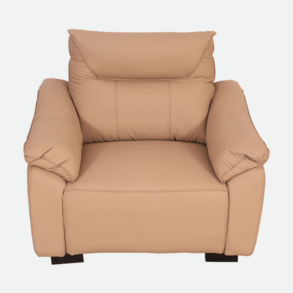 MAARK LEATHER SOFA SET (3+2+1) 3907-33 CAPPUCINO HT