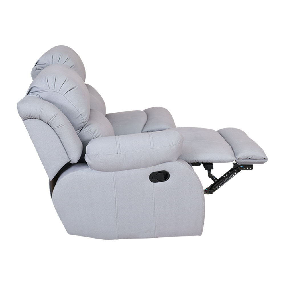 MAARK CORNER MANUAL RECLINER FABRIC SOFA 5 SEATER F211