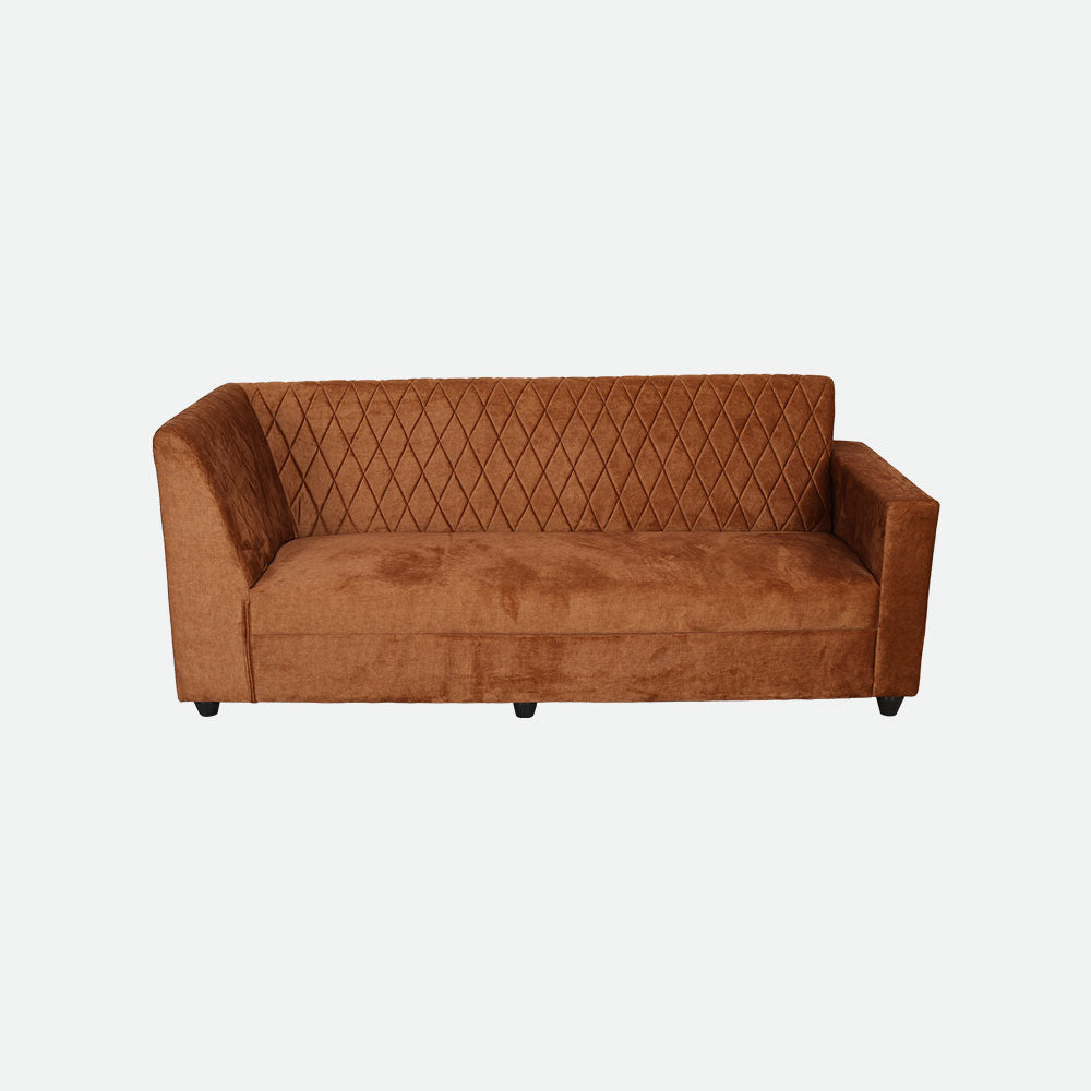 MAARK FABRIC CORNER SOFA (4+C+2) HONEY