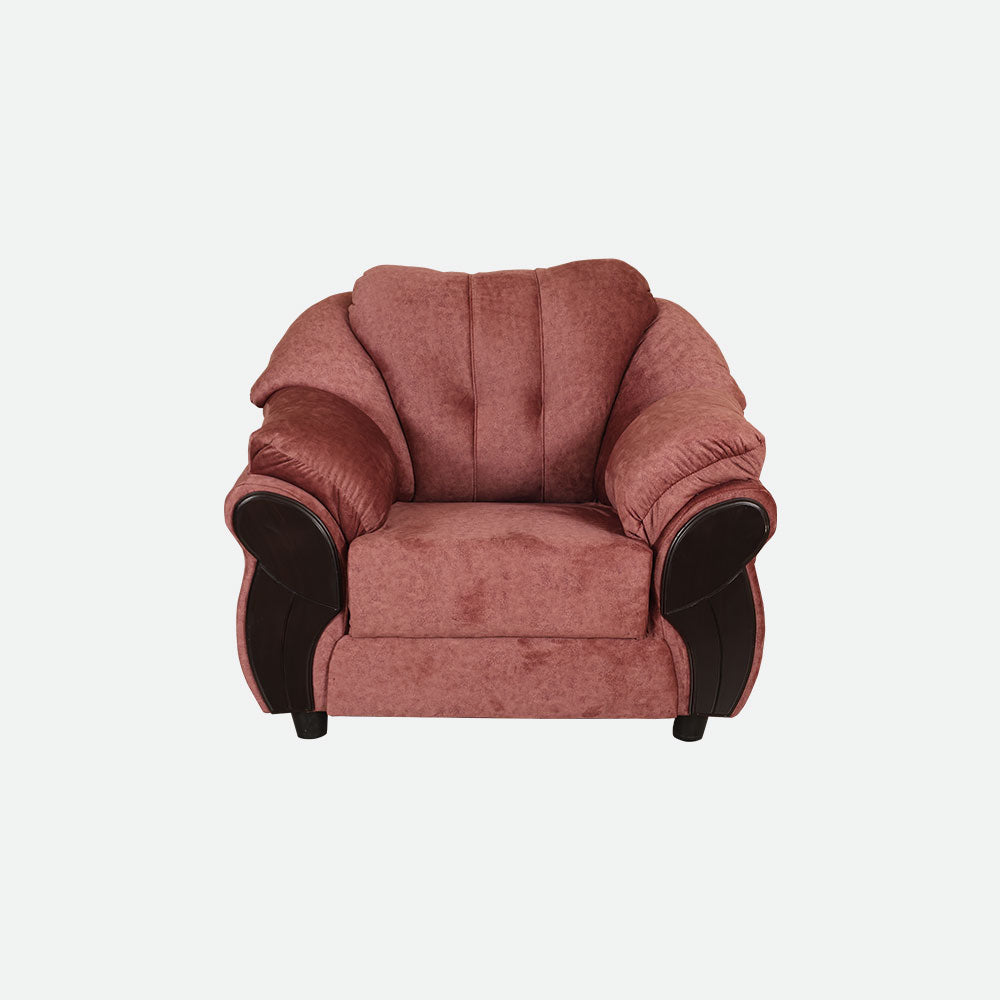 MAARK FABRIC SOFA SET (3+1+1) ROMANTIC