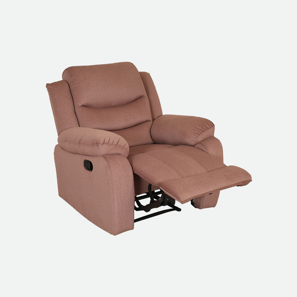 MAARK MANUAL RECLINER FABRIC SOFA SET (3+1R+1R) MAGILCHI