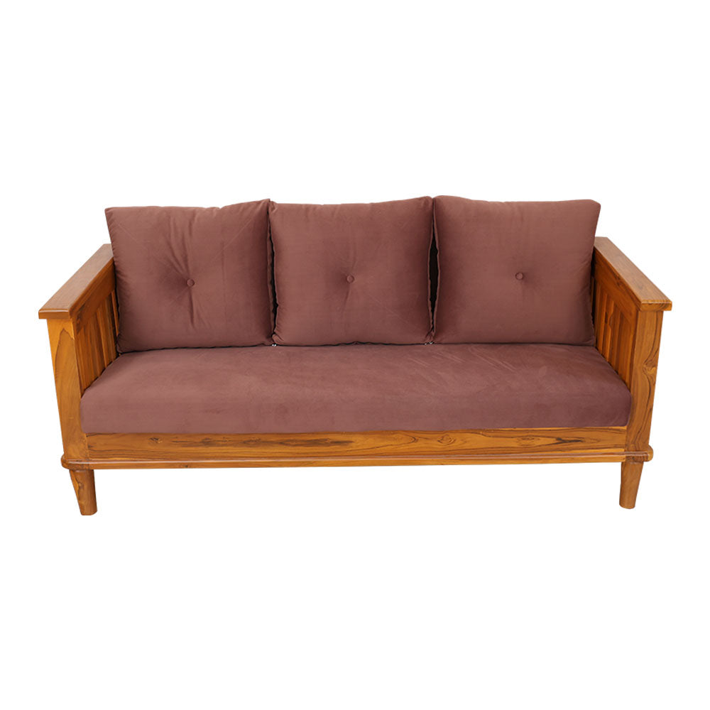 MAARK WOODEN SOFA SET (3+1+1) KIA