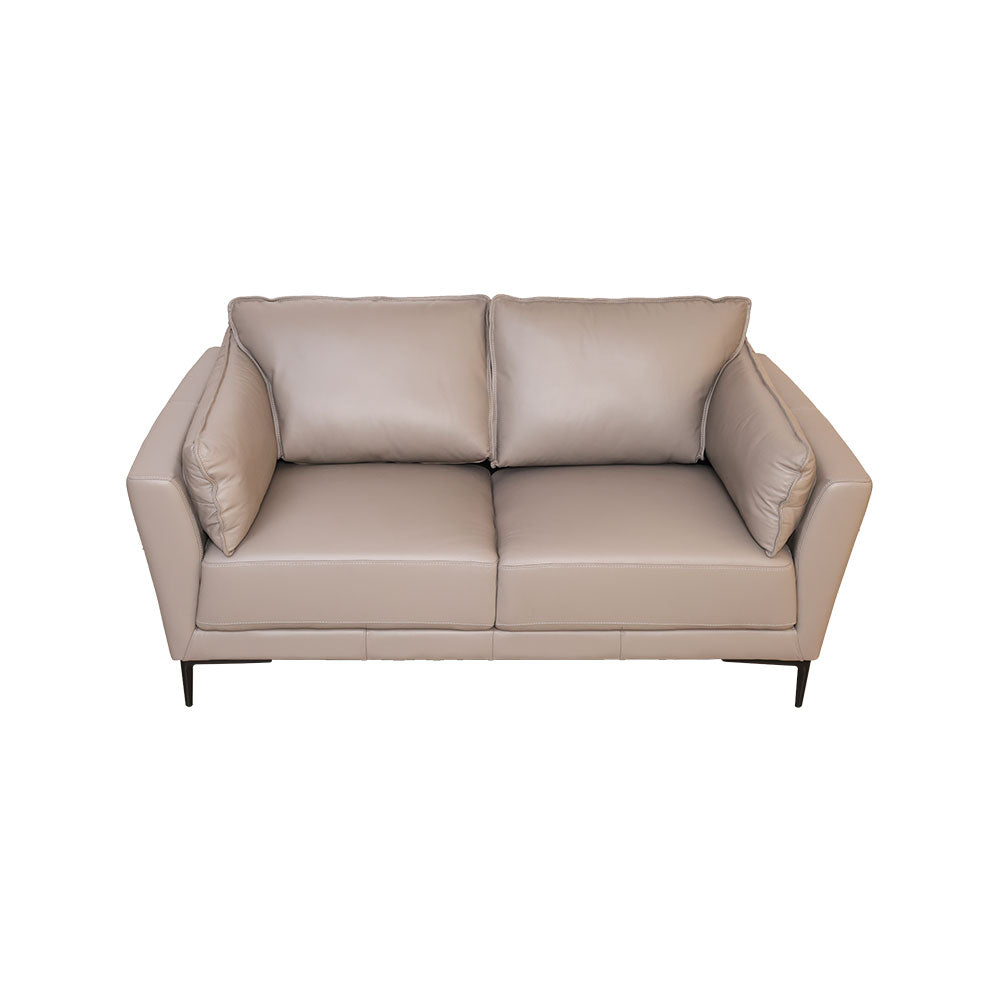 MAARK LEATHER SOFA SET (3+2) 6015 SMOKY GRAY ML