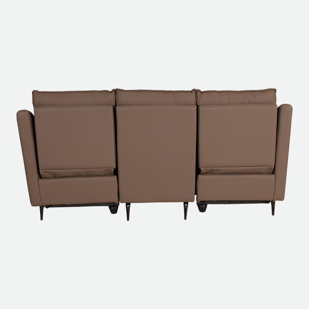 MAARK MOTORIZED RECLINER LEATHERETTE SOFA SET (3R+2R) RAFELE