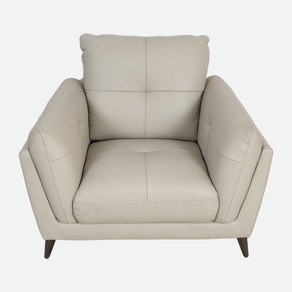 MAARK LEATHER SOFA SET (3+2+1) F2215 MOCHA COLOUR HT