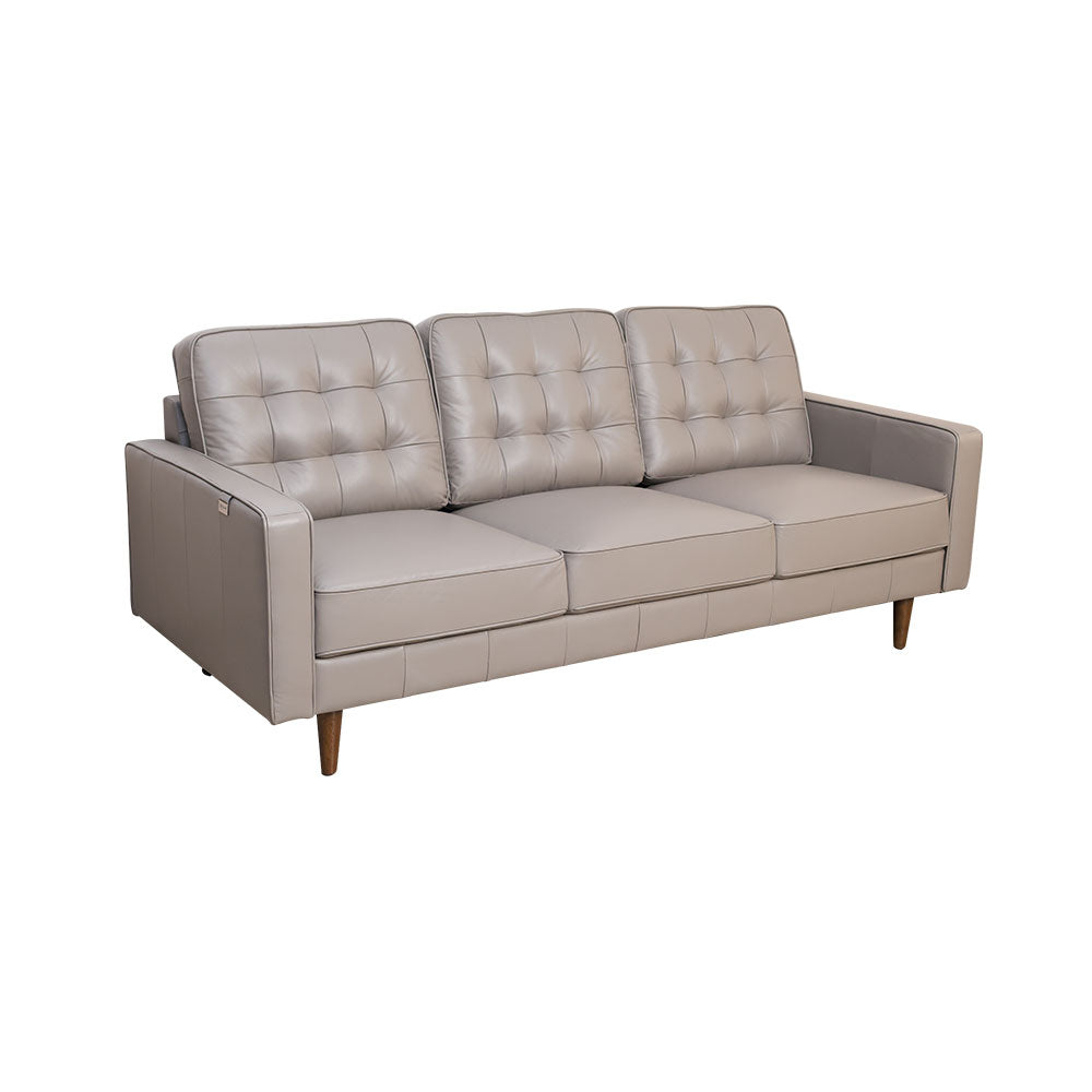 MAARK LEATHER SOFA SET (3+2) 9045 COL COFFEE ML