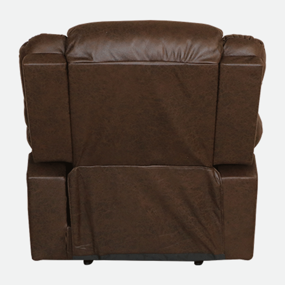 MAARK MANUAL RECLINER FABRIC SOFA SINGLE SEATER WAVE-6609 HT