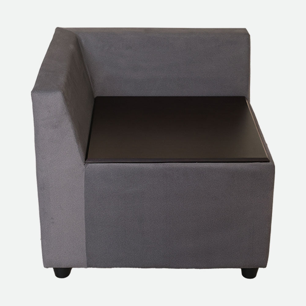 MAARK FABRIC CORNER SOFA 5 SEATER LOUIS