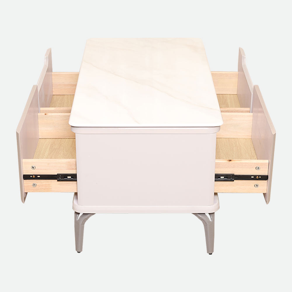 MAARK MARBLE TOP COFFEE TABLE C5-10 HT