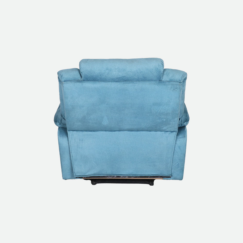 MAARK MANUAL RECLINER FABRIC SOFA SINGLE SEATER F211