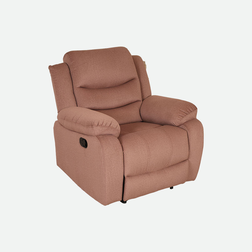 MAARK MANUAL RECLINER FABRIC SOFA SET (3+1R+1R) MAGILCHI